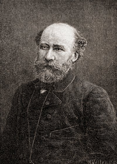 Octave Feuillet，来自The Century Illustrated Monthly Magazine，1884年出版（木版画） 作者 H·韦尔滕